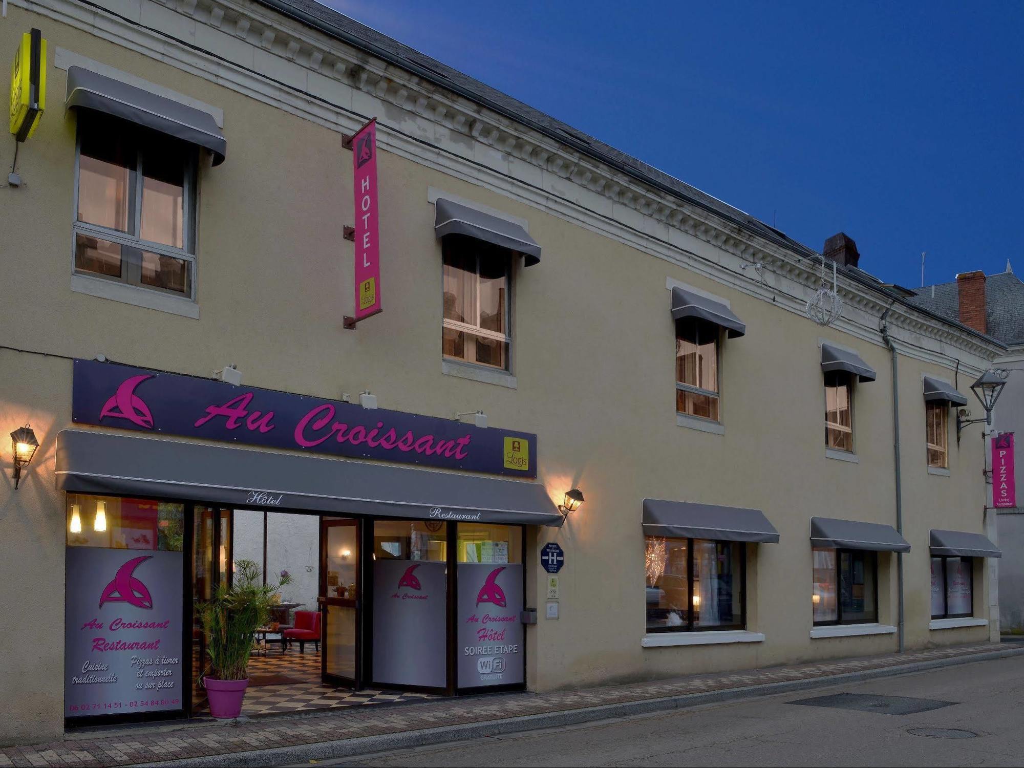 Logis Hotel Au Croissant Buzancais Ngoại thất bức ảnh
