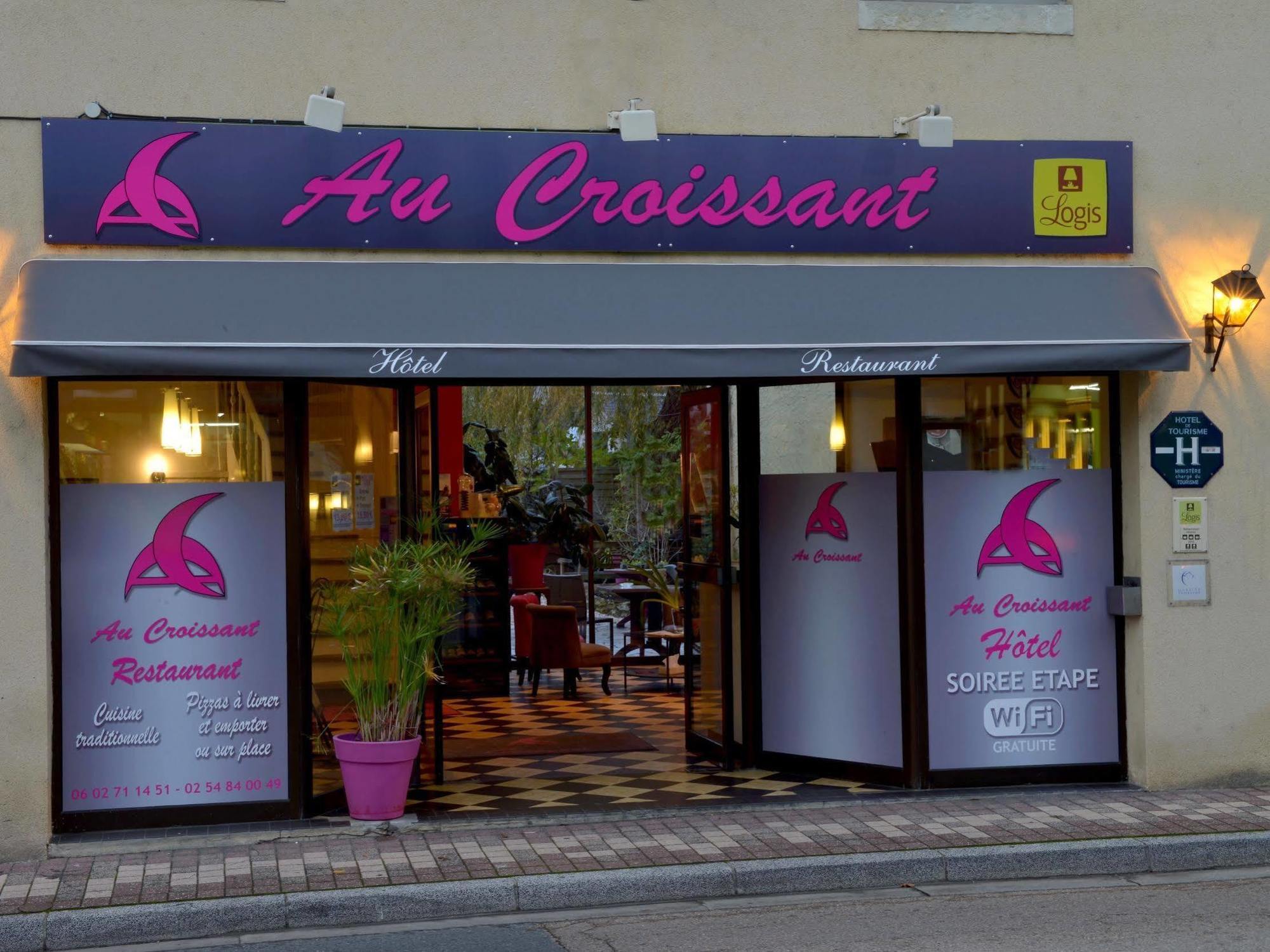 Logis Hotel Au Croissant Buzancais Ngoại thất bức ảnh